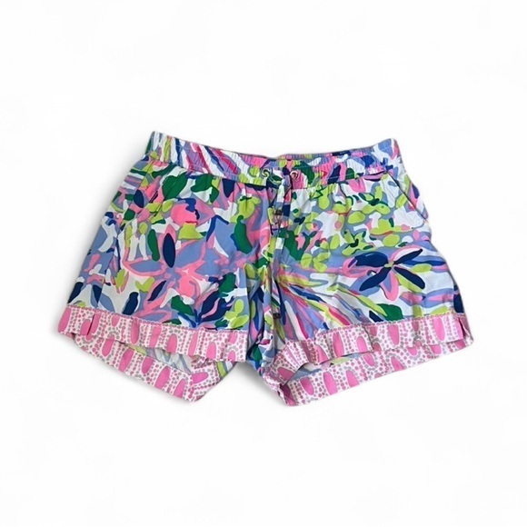 Lilly Pulitzer Pants - Lilly Pulitzer 5'' Katia Shorts Havin A Blast Engineered Size XXS. Tropical